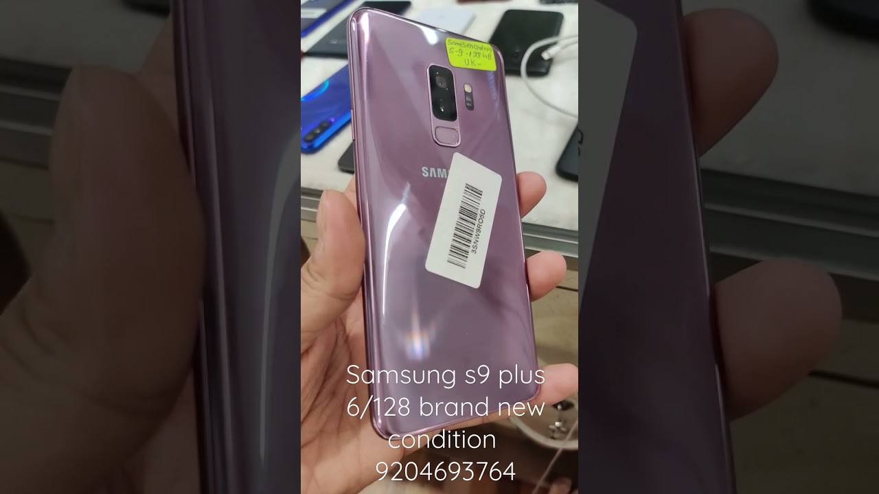 Samsung s9 plus brand new condition 6/128 gb available in purple colour