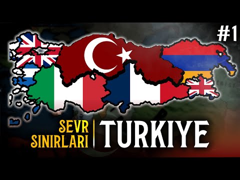 2.KURTULUŞ SAVAŞI⚔️- SEVR SINIRLARI TÜRKİYE'Sİ | Age of History 2 - Bölüm 1