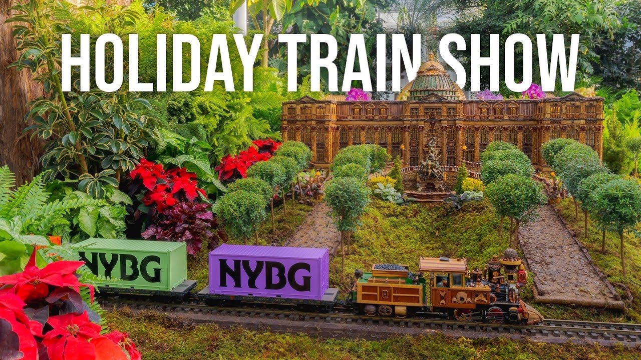 NYC Christmas 2024 ✨ Holiday Train Show 2024 at New York Botanical Garden in the Bronx ✨
