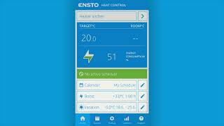 Ensto Heat Control App Tutorial Video screenshot 2