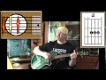 Cotton Fields - Creedence Clearwater Revival - Acoustic Guitar Lesson (detuned - easy)