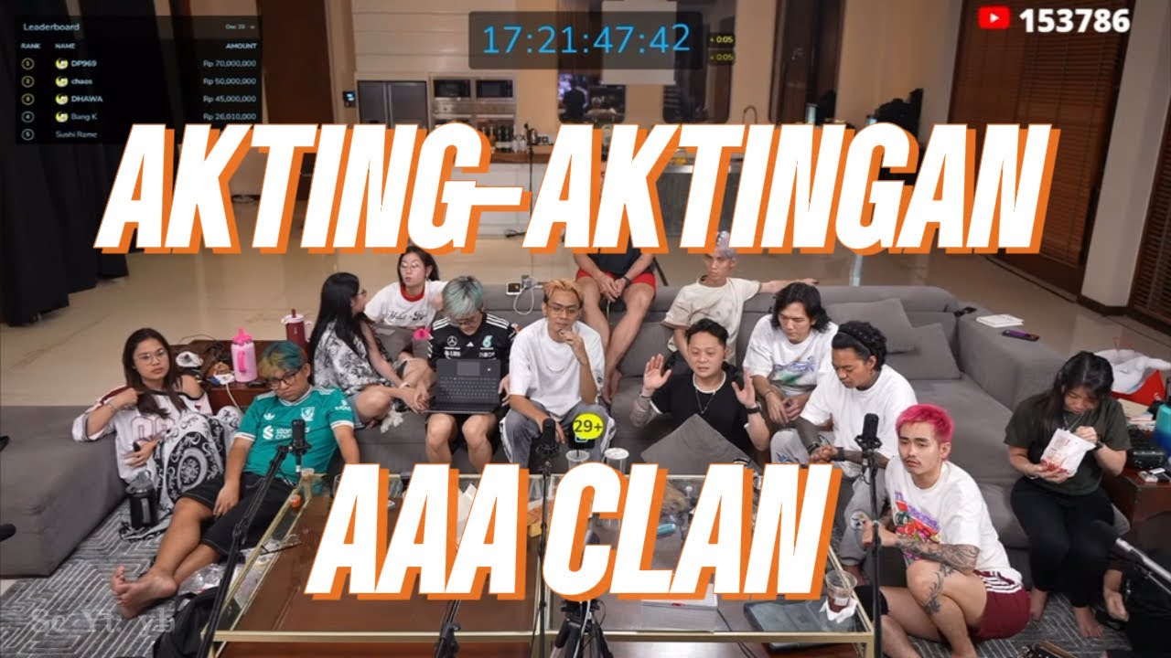 AAA CLAN BELAJAR AKTING DADAKAN😂