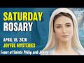 Saturday Rosary 💛 Joyful Mysteries of Rosary 💛 April 18, 2026 VIRTUAL ROSARY