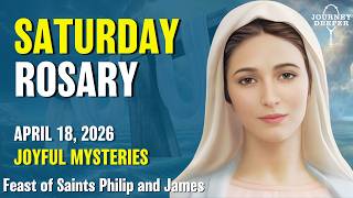 Saturday Rosary π Joyful Mysteries of Rosary π April 18, 2026 VIRTUAL ROSARY
