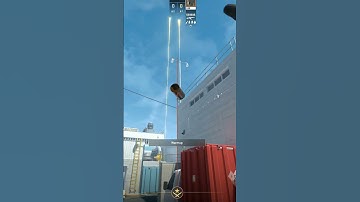 #cs2  Nuke Outside Smoke Lineup. #cs2clips #gaming #easy #smoke #lineups #rushb