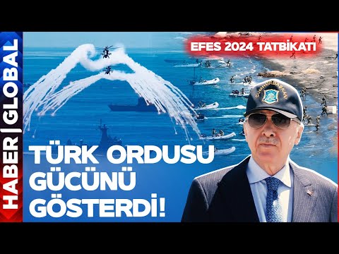 TSK'dan Gövde Gösterisi! EFES 2024'te Çıkarma Harekatı Nefes Kesti