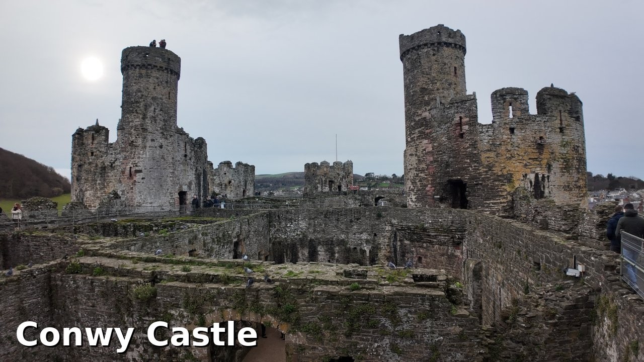 Conwy castle & Llandudno
