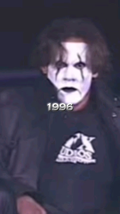 Evolution of Sting #wcw #sting #wwe #aew #tna