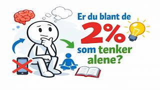 Du tilhører 2% hvis du gjør DETTE alene