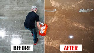 How To Coat A 3,100 sq ft Shop Using Epoxy | The complete guide! Do It Like A Pro screenshot 5