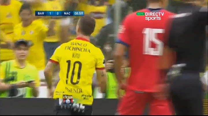 Barcelona SC 3:0 El Nacional | 2016 | Primera Etapa - Fecha 22
