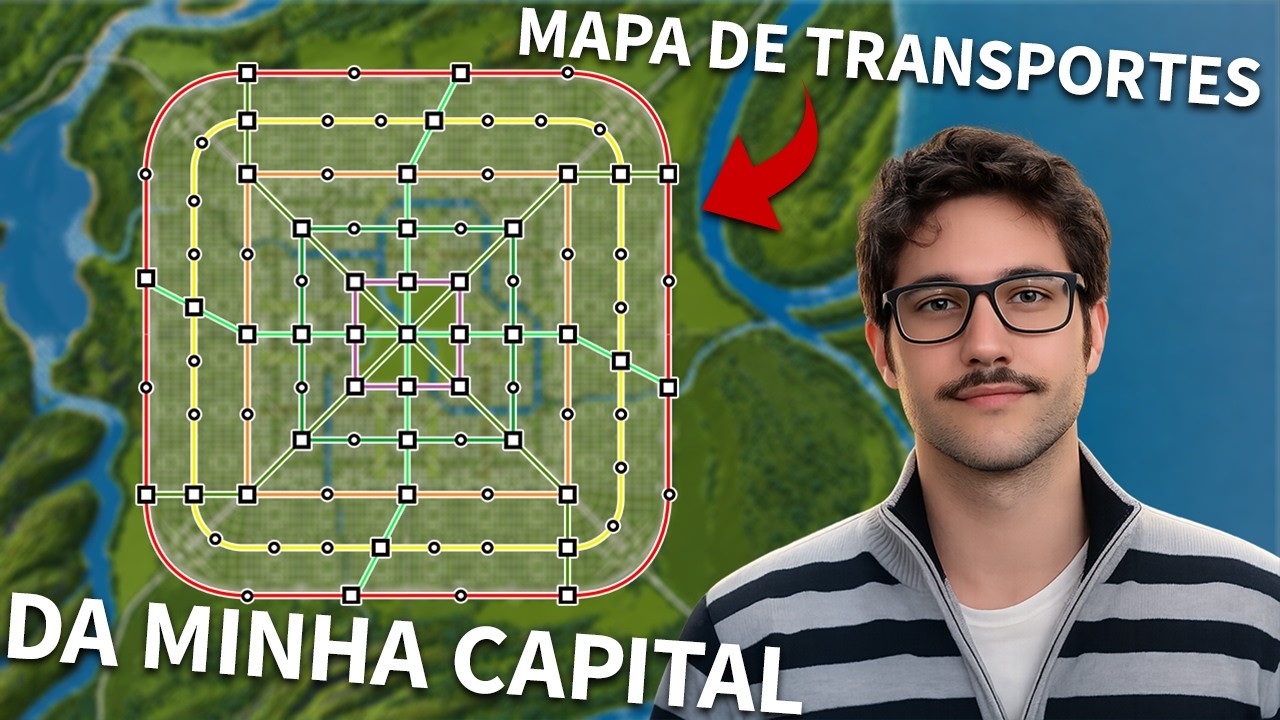 PLANEJANDO O TRANSPORTE PÚBLICO - projetando minha capital (ep9)