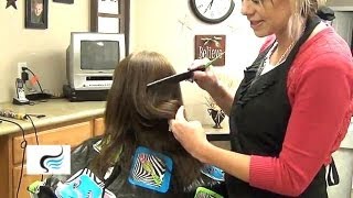 How To Cut: Get Rid Of Split Ends Haircut | Trim Your Own Hairstyles Tutorial