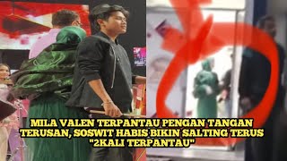 Mila Valen Terpantau Pengan Tangan Terusan Soswit Habis Bikin Salting Terus 2kali Terpantau