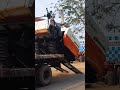 Kubota harvester dangerous unloading