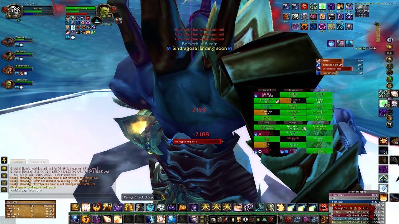 Bad Taste vs Sindragosa 25n on Sunwell, naaajs