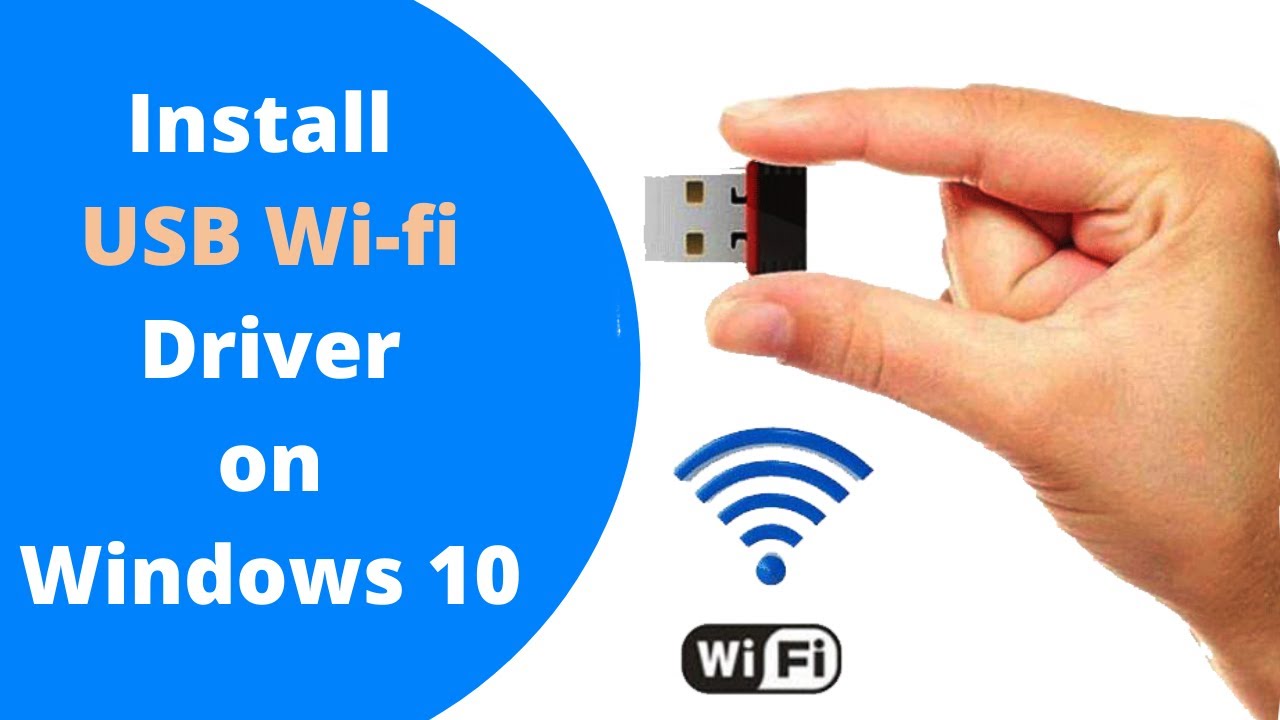 How to Install USB Wi-fi Mediatek Ralink WLAN Driver on Windows 10 - YouTube