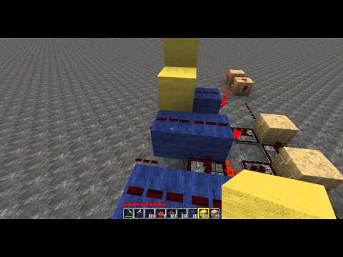 Juri's Minecraft - RS NOR Latch Array Counter Tutorial
