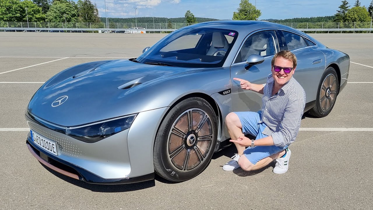 New MERCEDES EQXX First Drive! The Record Setting EV with 1,200km+ Range