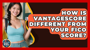 How Is VantageScore Different From Your FICO Score? - Student Score Builder