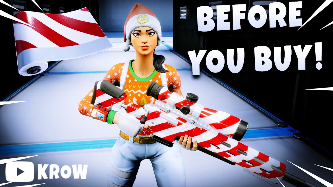 Before You Buy the CANDY CANE Wrap in Fortnite! YouTube