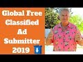 Global Free Classified Ad Submission Software Updated 2019