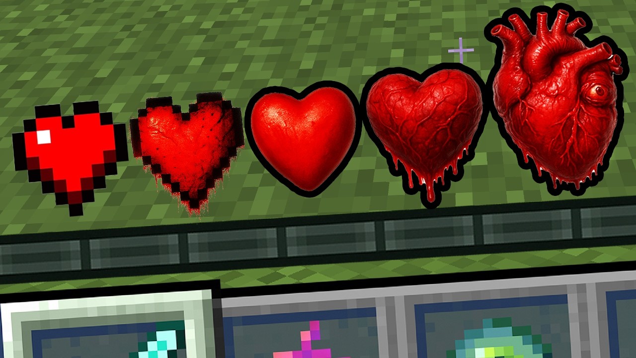 怖すぎる都市伝説のハートが手に入る世界がヤバイ...【 マイクラ / マインクラフト 】