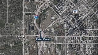Person killed by oncoming traffic after getting out of car on I-25