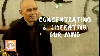 Concentrating & Liberating Our Mind | Thich Nhat Hanh (short teaching video)