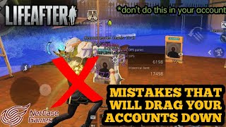 Common mistakes new players make in Lifeafter