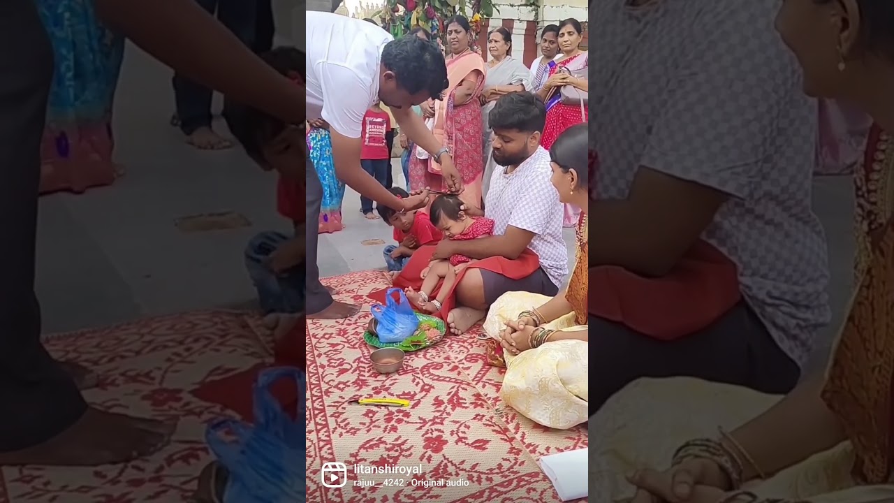 Tonsure ceremony 