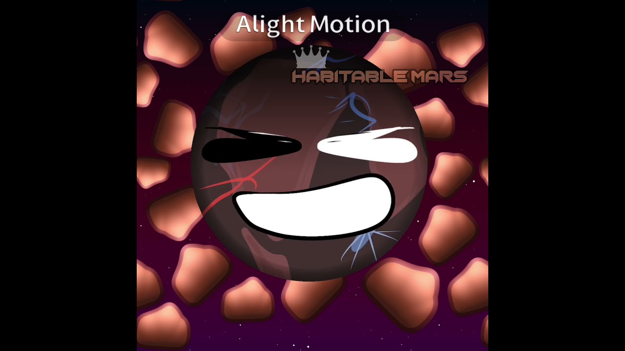 Dangerous planet vs habitable mars(part 1) #alightmotion #oc #solarballs