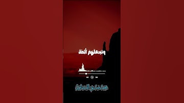 وَنُريدُ أَن نَمُنَّ عَلَى الَّذينَ استُضعِفوا فِي الأَرضِ _ محمد صديق المنشاوي _ سورة القصص