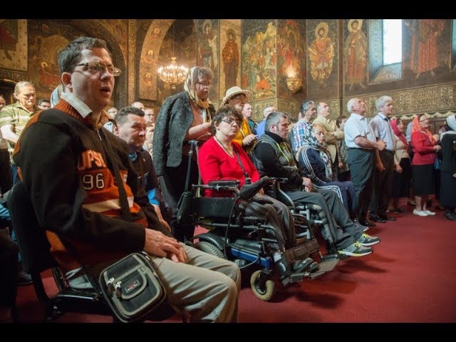 Zi de bucurie duhovnicească pentru persoanele cu handicap locomotor