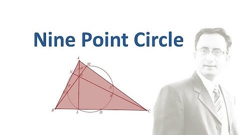 Nine Point Circle and Euler