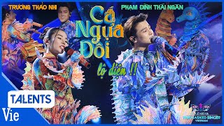 Trương Thảo Nhi cùng Phạm Đình Thái Ngân chính là Cá Ngựa Đôi, song ca ngọt ngào bài hát lộ diện