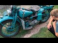 Обзор на редкий мотоцикл Harley-Davidson WLA 42 1942 года.