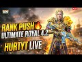 BGMI NEW 4.2 UPDATE IS HERE 💥 | BGMI LIVE WITH HURT YT 🔥 | ULTIMATE ROYALE RANK PUSH