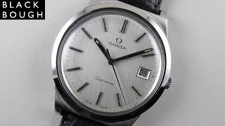 Omega Genève Ref. 136.0102 stainless steel vintage wristwatch, circa 1974