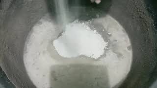 soft powdery dusty chalk+cement texture water crumbling and paste play. screenshot 4