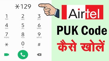 airtel puk code unlock 2025 | airtel puk code unlock | puk blocked sim airtel | puk code to unlock