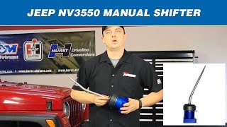 1999-04 Jeep Wrangler TJ - B&M Manual SportShifter 45048 for NV3550 Transmission