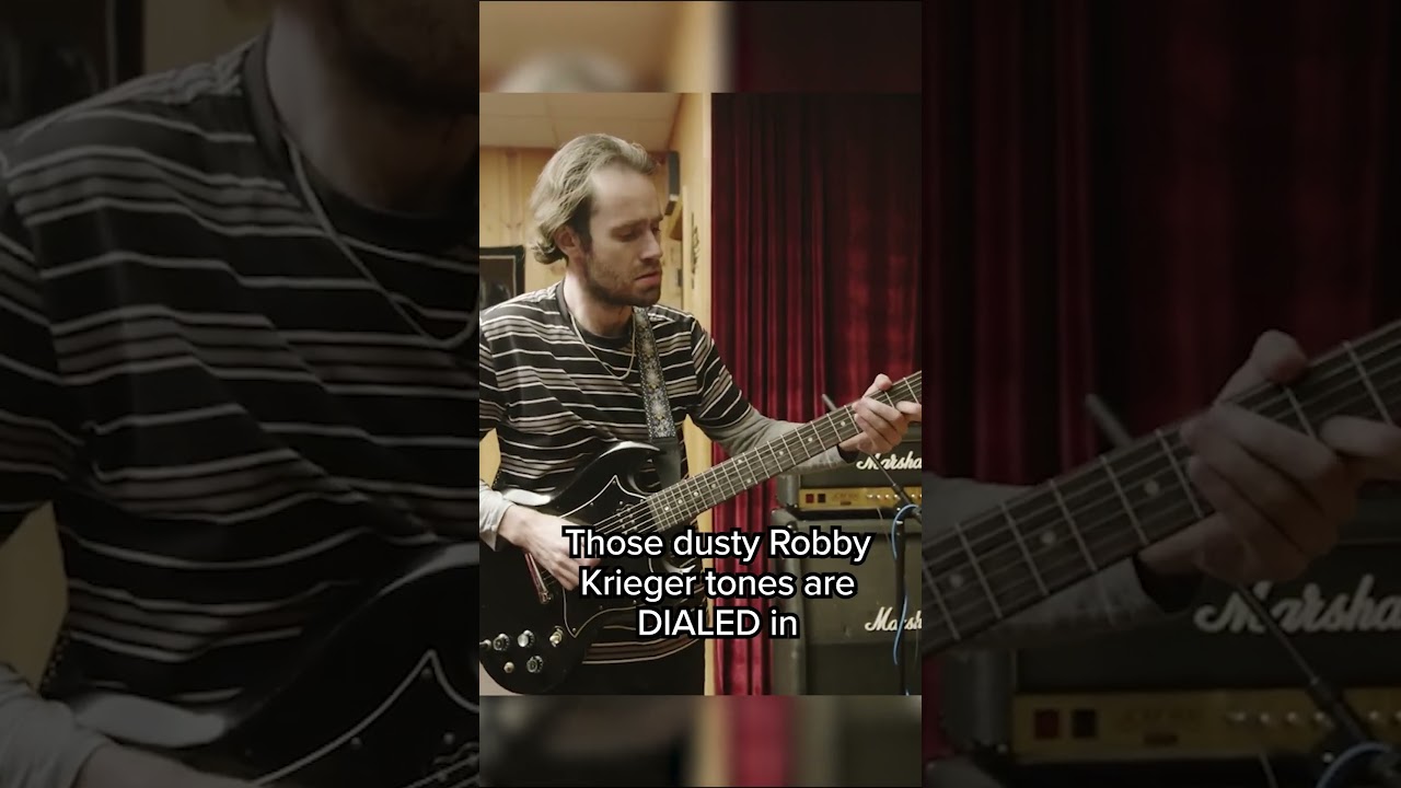 Robby Krieger's tone is DIALED in.