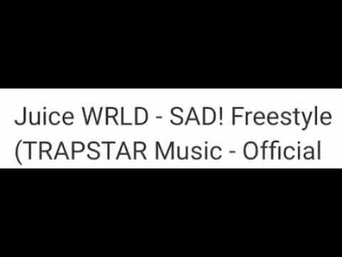 Juice wrld freestyle sad beat