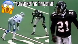 Michael Irvin Vs Deion Sanders  (1993) WR Vs CB Matchup