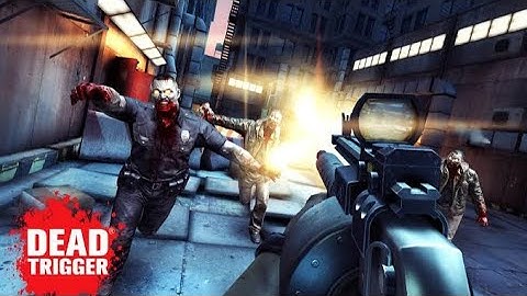 Dead Trigger Gameplay Zombie Survival Gameplay Part 2 - Harini game Android Gameplay