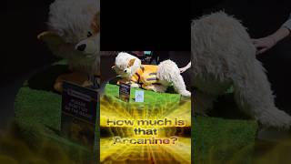 How much is the pokemon center UK charging for an Arcanine plush? £___? #pokemonshorts #shorts