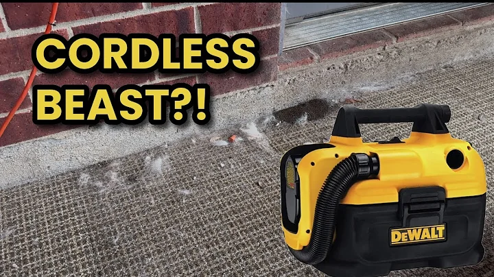 Best Cordless Shop Vac? DeWalt DCV580H Review & Power Test!