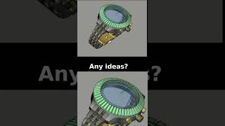 A Mechanical watch modeled with a famous CAD #3dmodeling #3dart