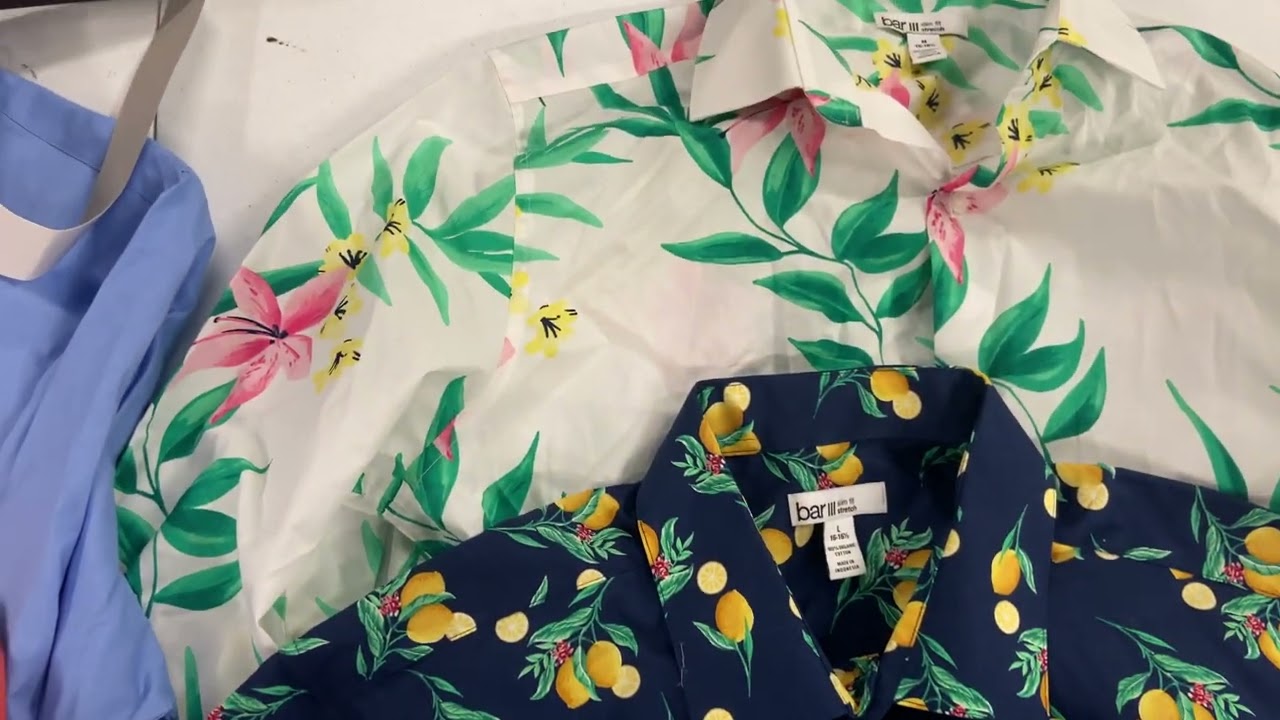 BulkOrderUSA.com- Men's Dress Shirts Wholesale Lot, ALFANI, BAR III,12 items, Shelf Pulls, MSRP $763